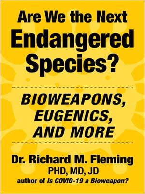 cover image of Are We the Next Endangered Species?